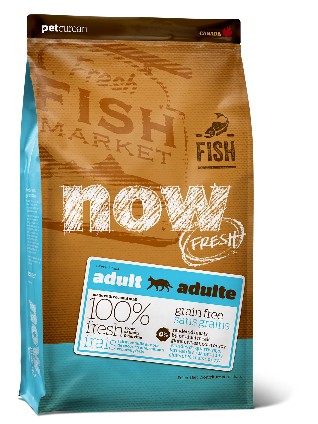 NOW FRESH ADULT FISH CAT 8LB