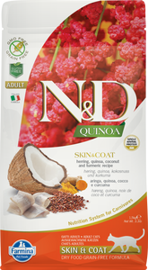 FARMINA QUINOA SKIN & COAT HERRING CAT 1.5KG