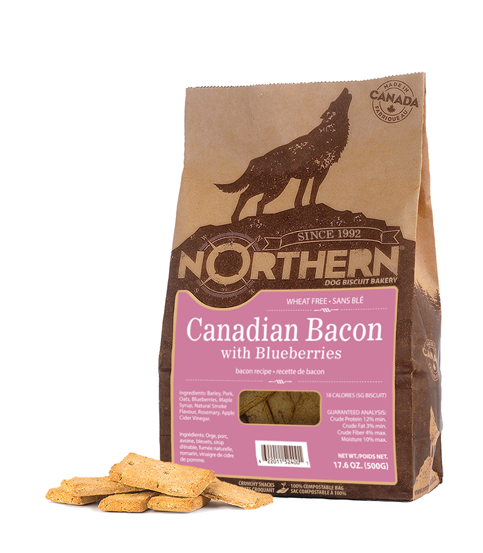 NORTHERN BISCUIT CANADIAN BACON/BLUEBERRY 500G