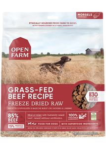 OPEN FARM FREEZE DRIED BEEF 3.5OZ