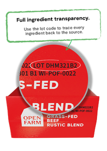 OPEN FARM BEEF BLEND CAT 5.5OZ