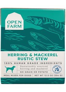 OPEN FARM HERRING/MACKEREL STEW DOG 12.5OZ