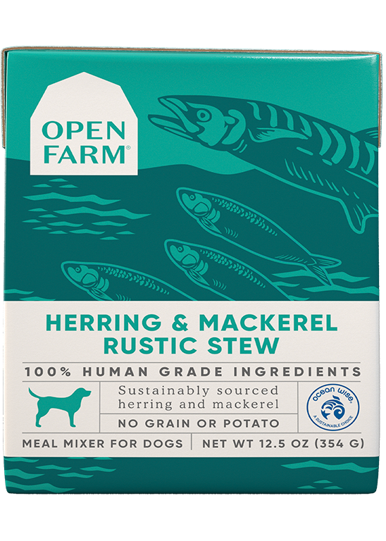 OPEN FARM HERRING/MACKEREL STEW DOG 12.5OZ