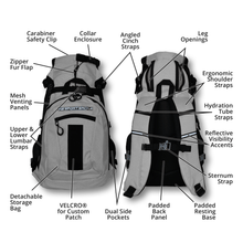 Load image into Gallery viewer, K9 SPORT SACK PLUS 2 MINT SM
