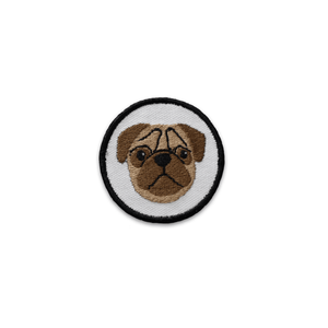 K9 SPORT SACK PATCH PUG FACE