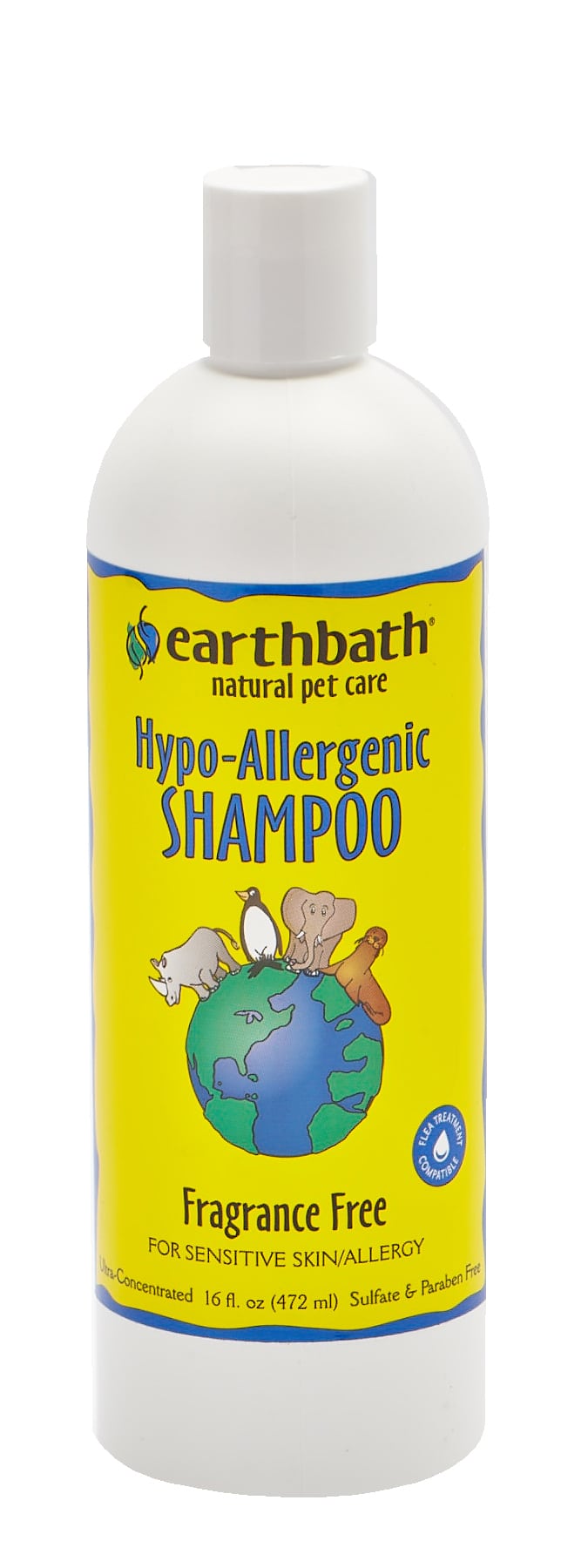EARTHBATH HYPO ALLERGENIC SHAMPOO 473ML
