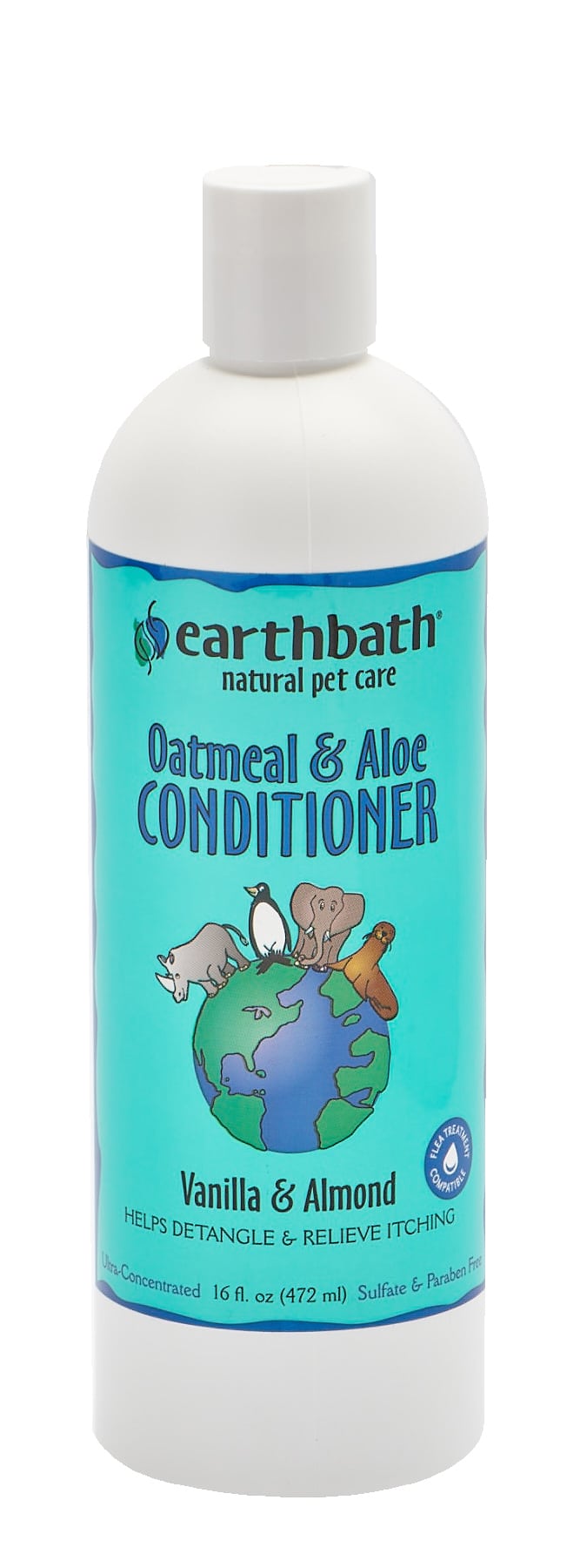 EARTHBATH OATMEAL ALOE CONDITIONER VANILLA/ALMOND 473ML