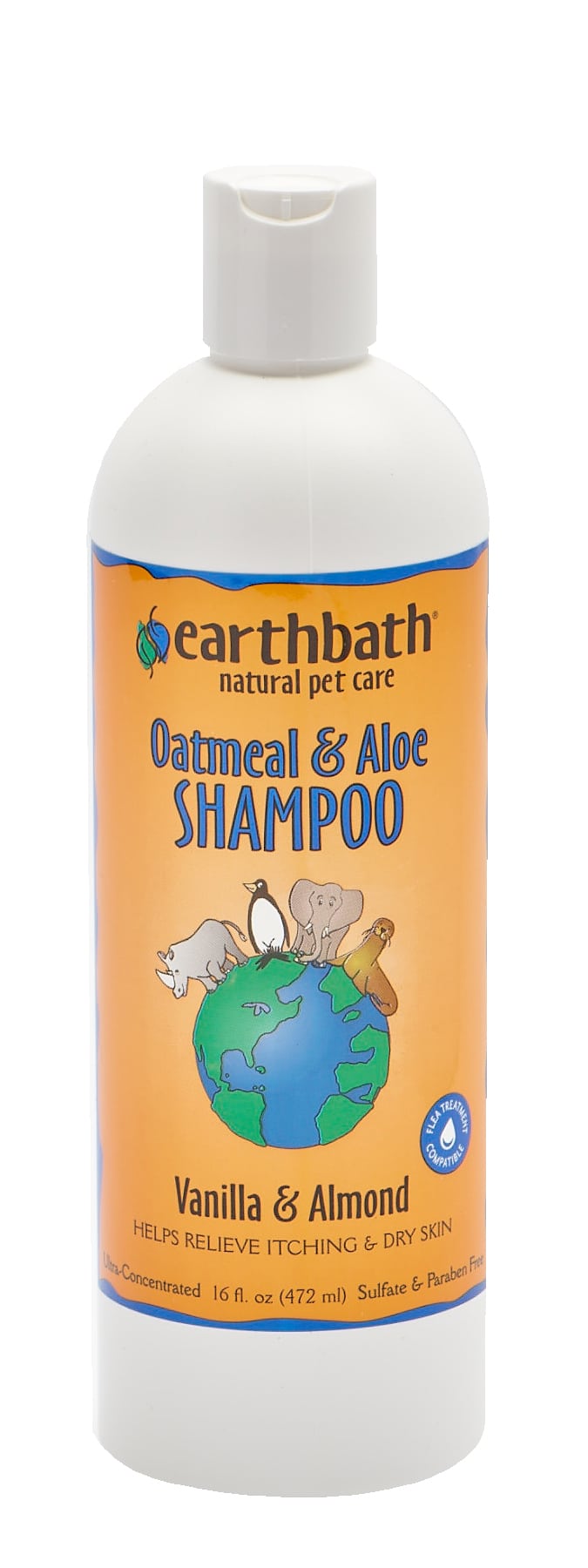 EARTHBATH OATMEAL ALOE SHAMPOO 473ML