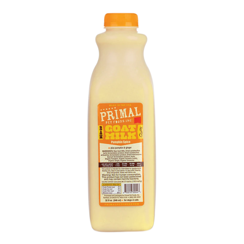 PRIMAL GOAT MILK PUMPKIN SPICE 32OZ