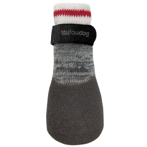 FOU FOU RUBBER DIP SOCK CHARCOAL XSM 0