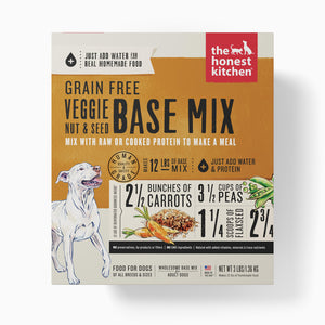 HONEST KITCHEN BASE MIX GRAIN FREE VEGGIE/NUT/SEED 3LB