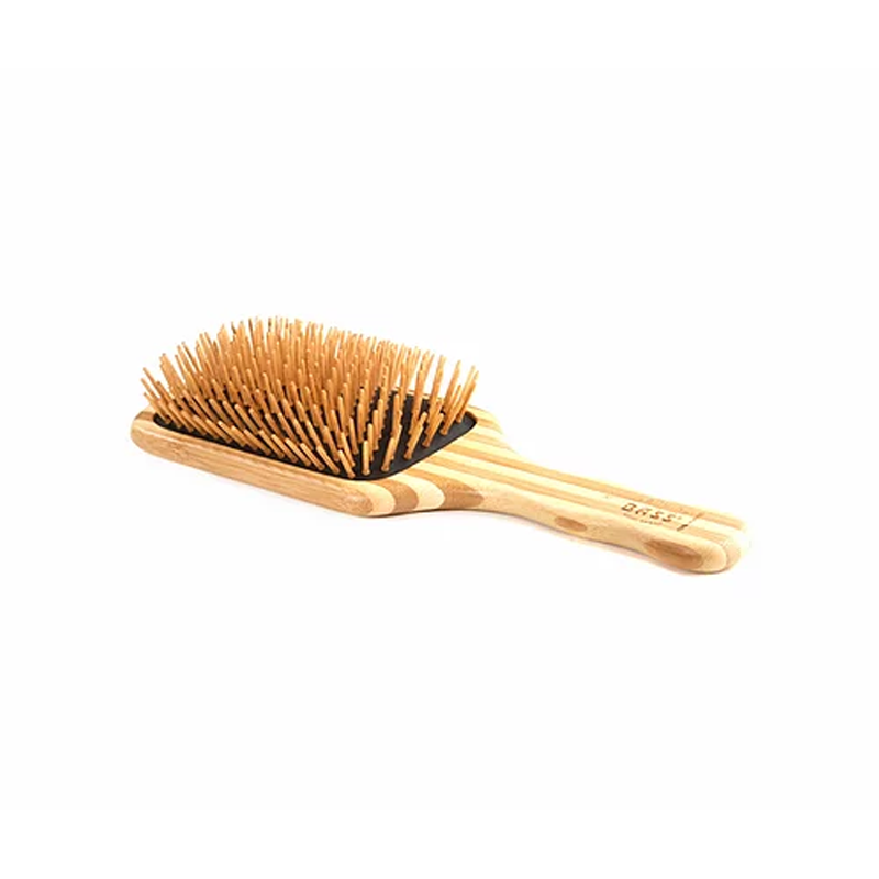 BASS THE GREEN BRUSH BAMBOO HANDLE 18 PINS LARGE