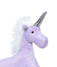 Load image into Gallery viewer, FLUFF &amp; TUFF VIOLET UNICORN 9&quot;
