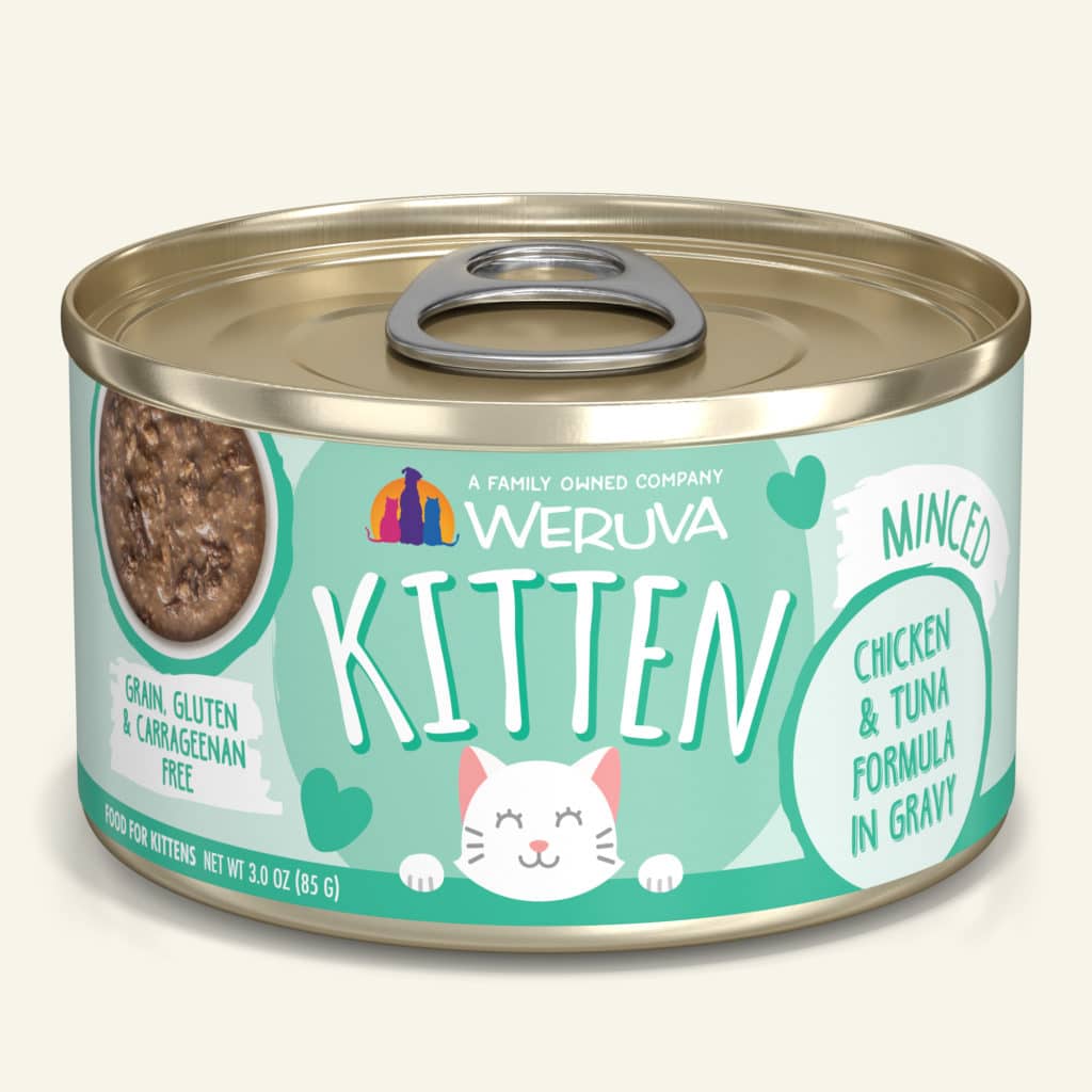 WERUVA KITTEN CHICKEN/TUNA CAN 3OZ