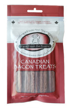 Load image into Gallery viewer, FARM FRESH BACON STICK TREATS 100G
