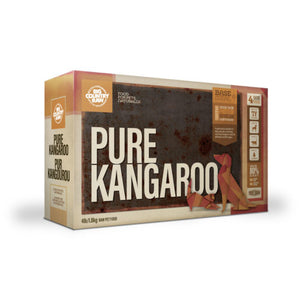 BIG COUNTRY RAW PURE KANGAROO CARTON 4LB