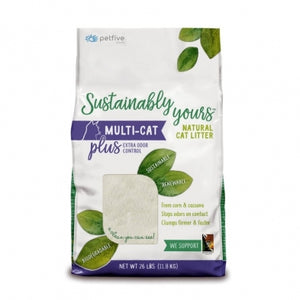 SUSTAINABLY YOURS CAT LITTER PLUS 26LB