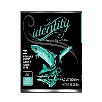 IDENTITY 95% SALMON/HERRING DOG CAN 13OZ