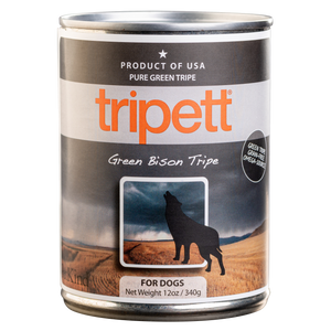 TRIPETT GREEN BISON TRIPE DOG CAN 396G