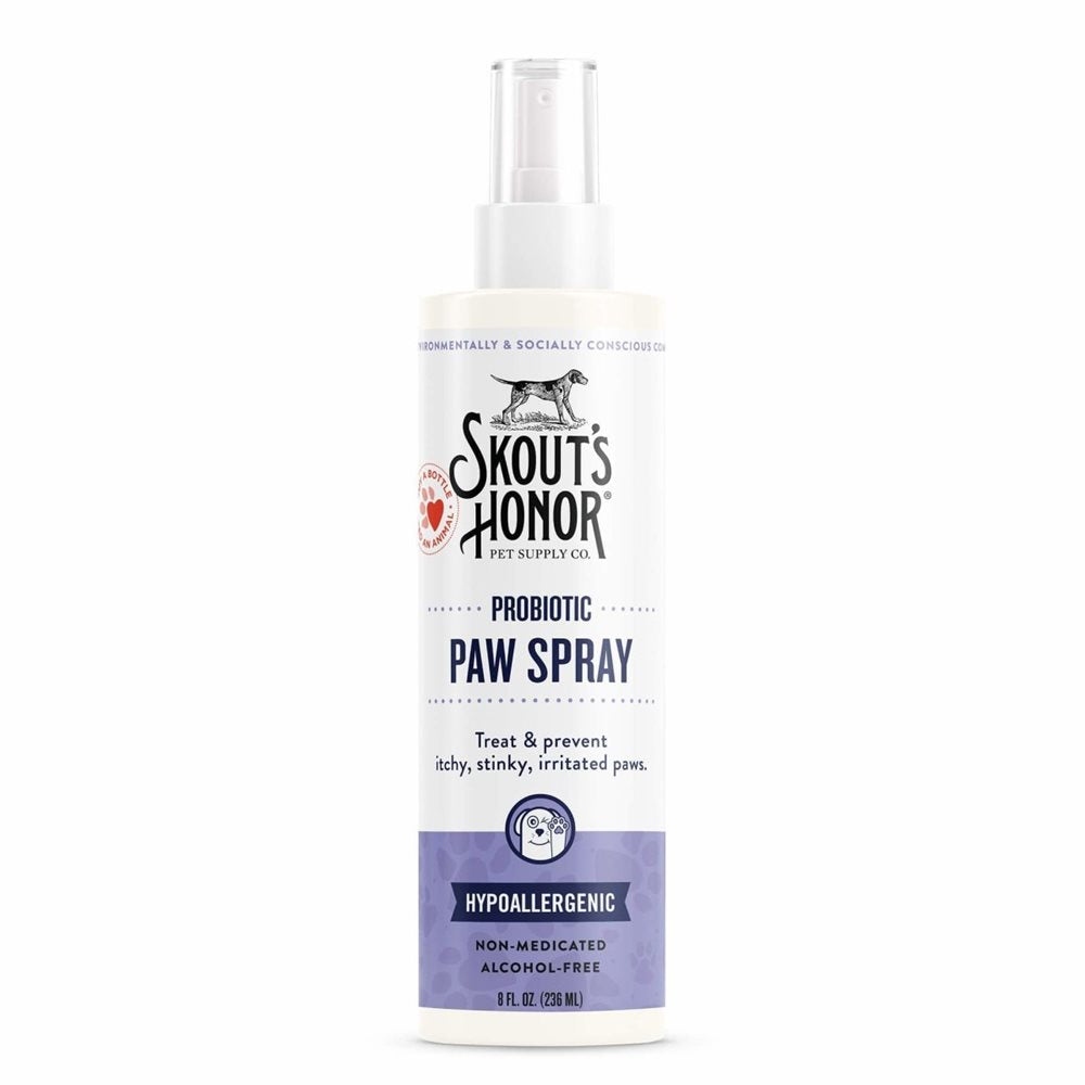 SKOUT'S HONOR PROBIOTIC PAW SPRAY 8OZ