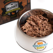 Load image into Gallery viewer, BIG COUNTRY RAW FARE GAME CAT RABBIT/PORK 2LB

