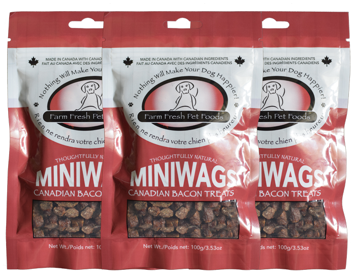 FARM FRESH BACON MINIWAGS 100G