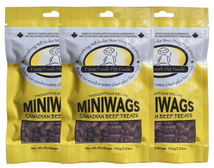 FARM FRESH BEEF MINIWAGS 100G