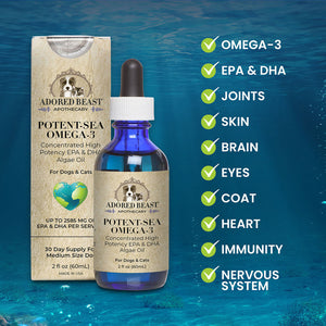 ADORED BEAST POTENT SEA OMEGA 3 60ML