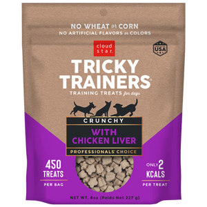 CLOUD STAR TRICKY TRAINERS CRUNCHY LIVER 8OZ