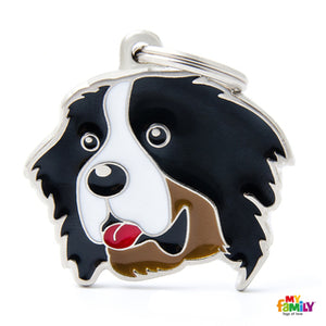 MY FAMILY BERNESE MOUNTAIN DOG TAG
