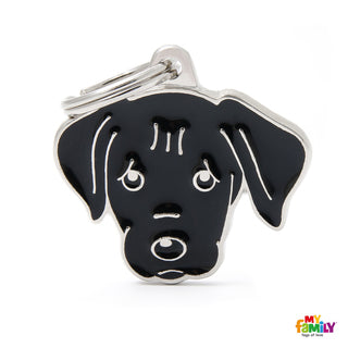 MY FAMILY LABRADOR BLACK TAG