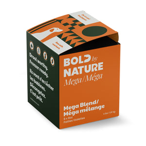 BOLD BY NATURE MEGA BLEND PATTIES 4LB