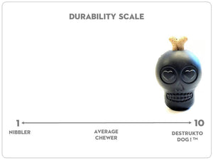 SODAPUP SUGAR SKULL BLACK LARGE