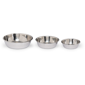 MESSY MUTTS STAINLESS STEEL RAW BOWL XLG