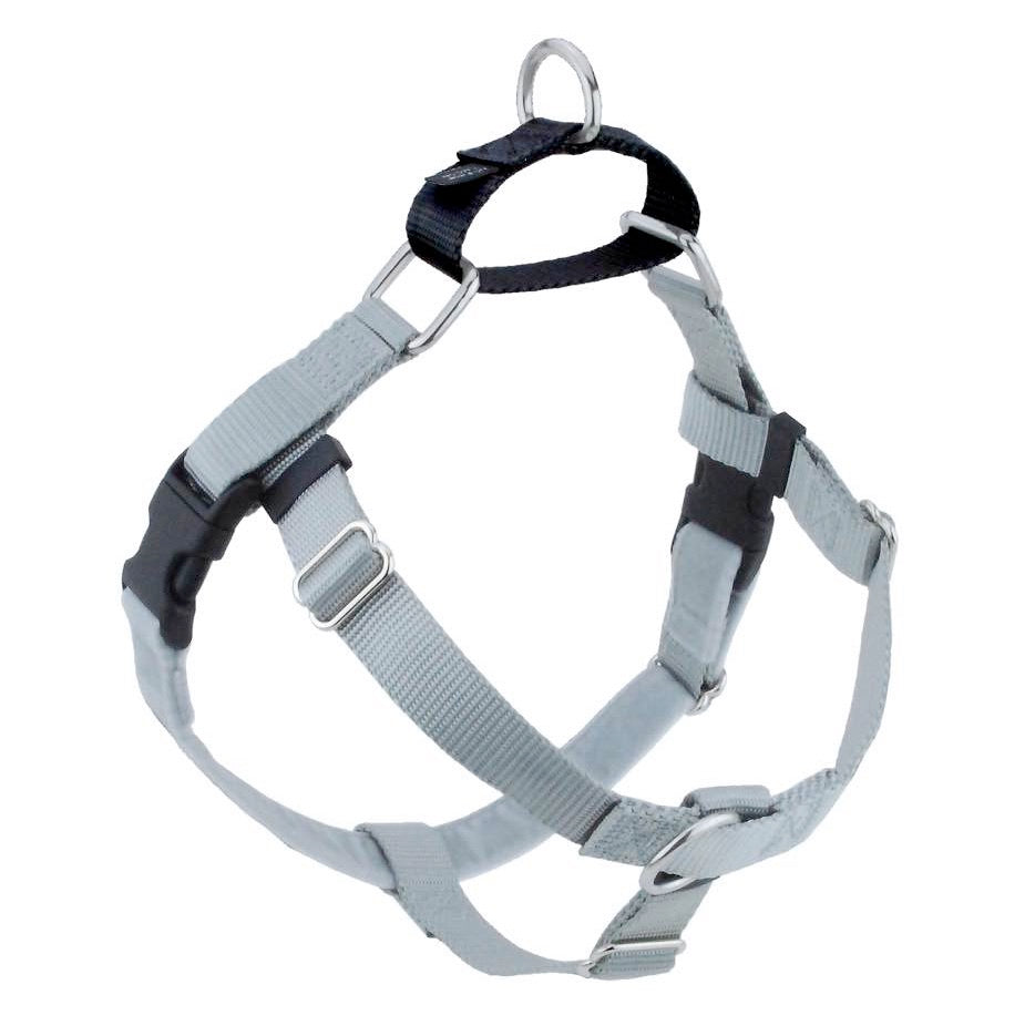 how to put on freedom harness