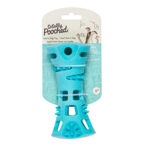 TOTALLY POOCHED CHEW N' STUFF TOY TEAL
