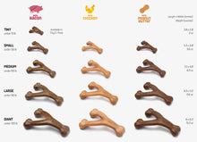 Load image into Gallery viewer, BENEBONE WISHBONE CHEW PEANUT BUTTER SMALL
